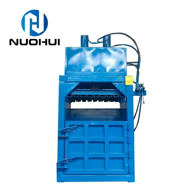 High Quality Automatic Baling Machine Full-automatic Straw Baler Fully Automatic vertical Hydraulic Waste Cardboard Press Baler