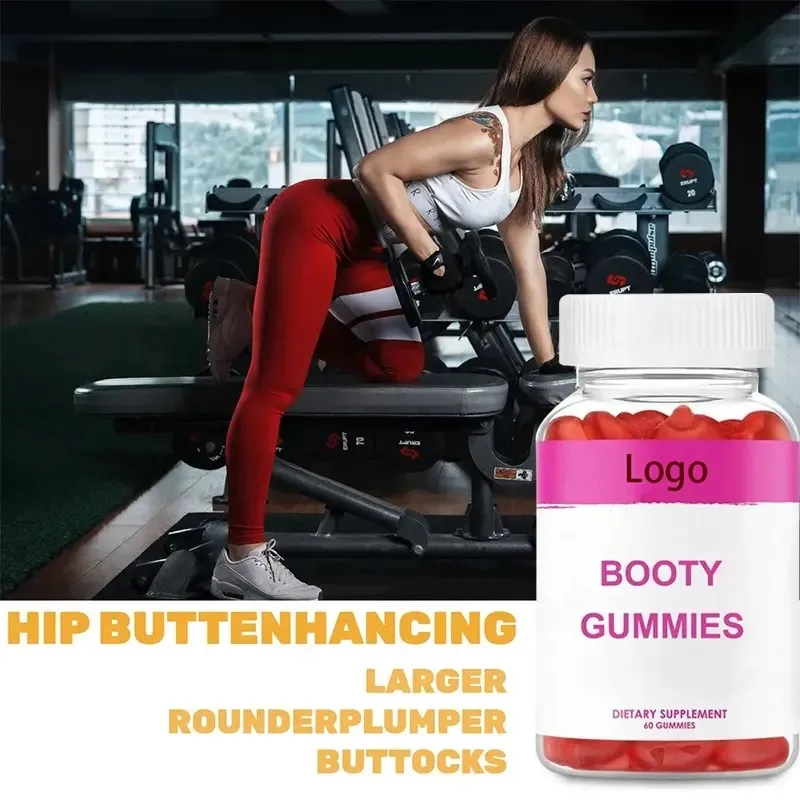 Hot Sale Vegan Maca Original Gummy Candy Food Supplement for Buttock Breast Enhancement Private Label Butt Enhancement for Men