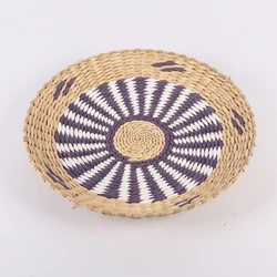 Bohemian Hanging WalL Decor Handmade Natural Woven Seagrass Wall Basket Decor
