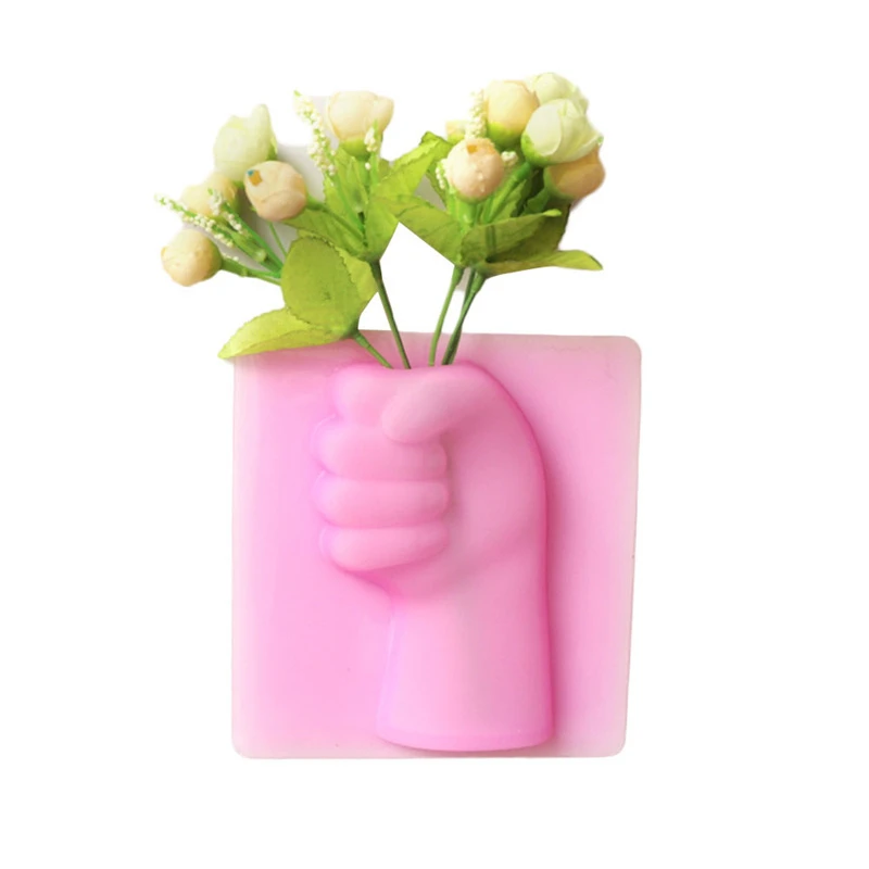 
 Силиконовые наклейки с растениями, Маленькая ваза, волшебные резиновые клейкие цветы, настенные подвесные вазы, контейнер, флорет, бутылка, наклейка на стену  