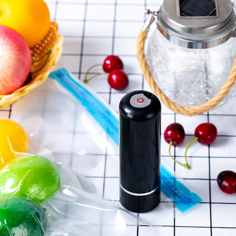  Бытовая USB аккумуляторная ручная упаковочная машина вакуумные пищевые