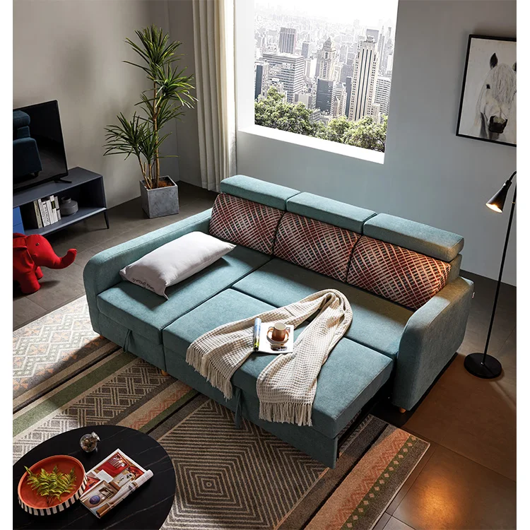 
2021new style Modern leisure high quality living room bedroom sofa bed 