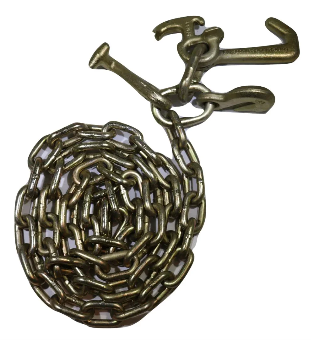 Heavy duty ratchet strap Accessories Hooks Towing  Chain 3/8 1/2
