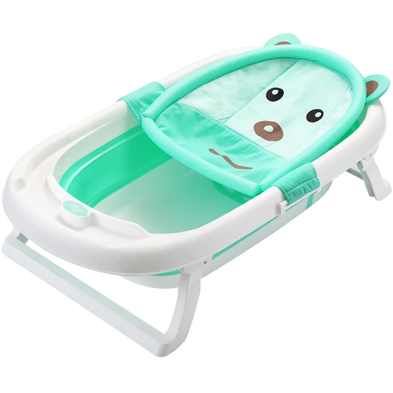 Пластиковая Складная Ванна портативная детская Ванна