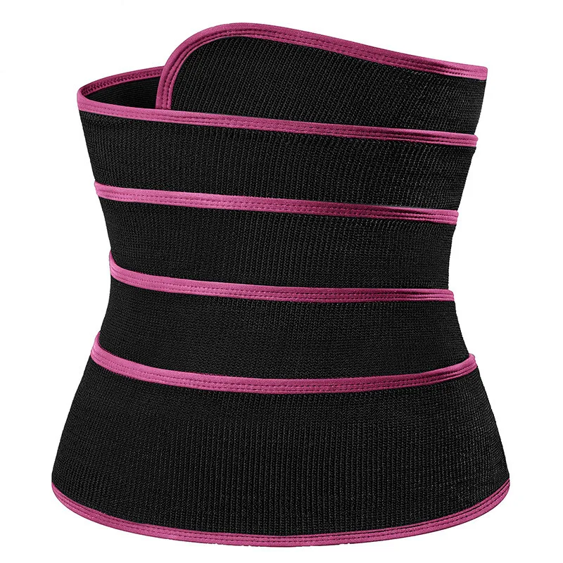 Adjustable Men And Women Sweat Band Waist Trainer Stomach Wraps Sauna Neoprene Gym Sports Workout Waist Belt For Weight Loss