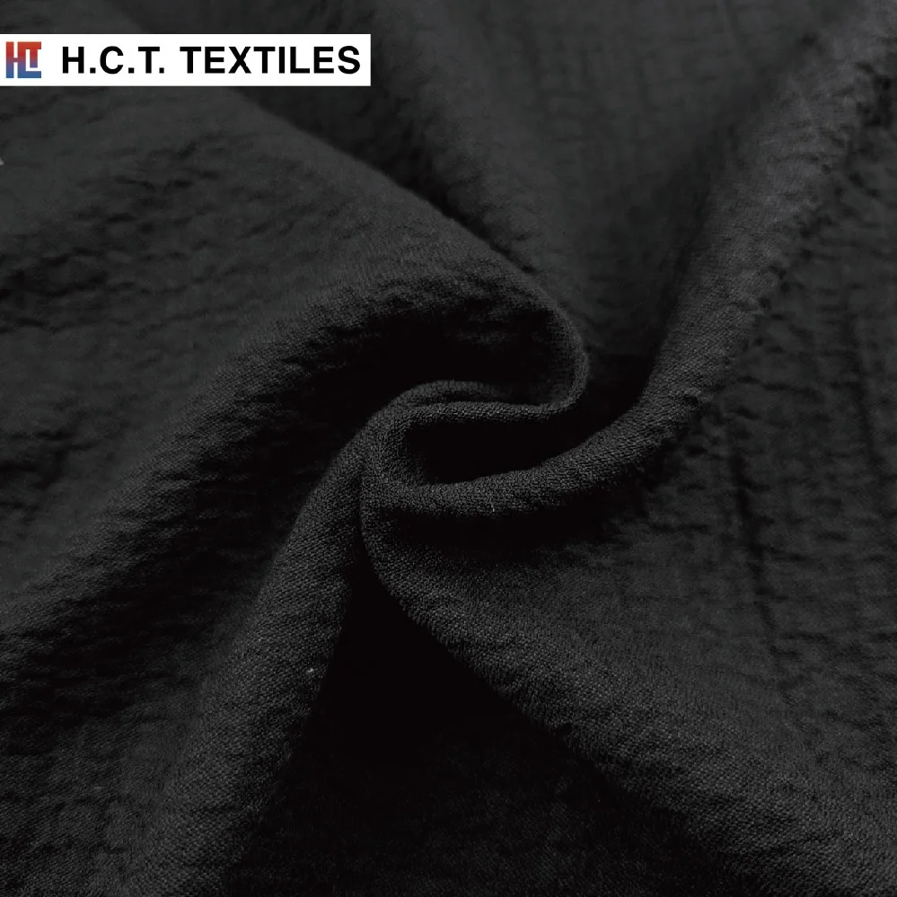 Удобная ткань черный 185 г вискоза полиэстер спандекс тяжелая блейзер для брюк