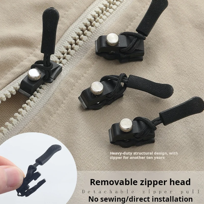New Design Instant Zipper Universal Instant Fix Zipper Repair Kit Replacement Zip Slider Teeth Zippers Sew High Quality