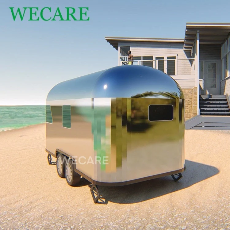 2020 New Style Teardrop Shape Car Trailers Camping Caravan Travel Trailer For Sale