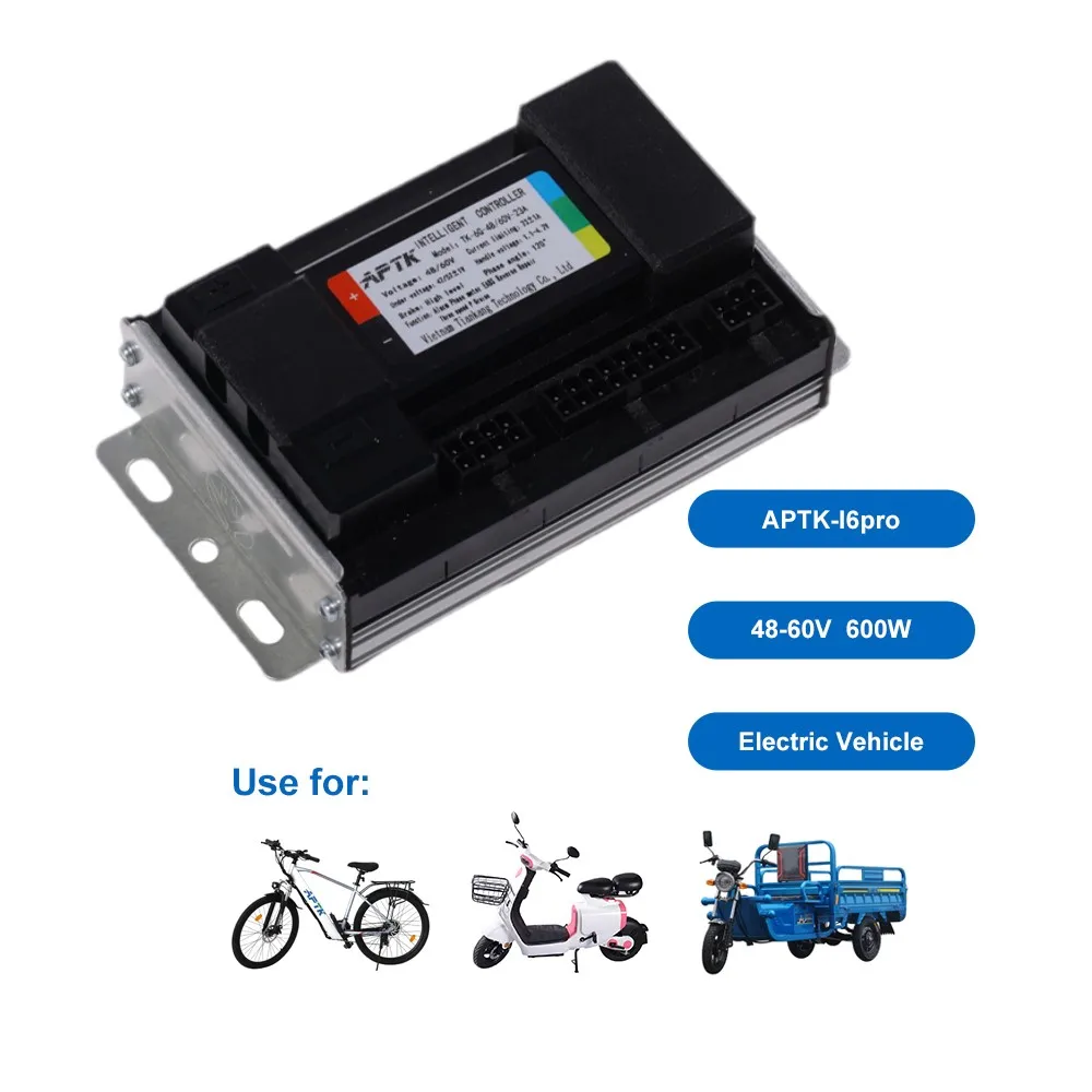 Wholesale New 48V 60V E Rickshaw Motor Controller BLDC Controller 600W Sine Wave Controller For Electric Scooter