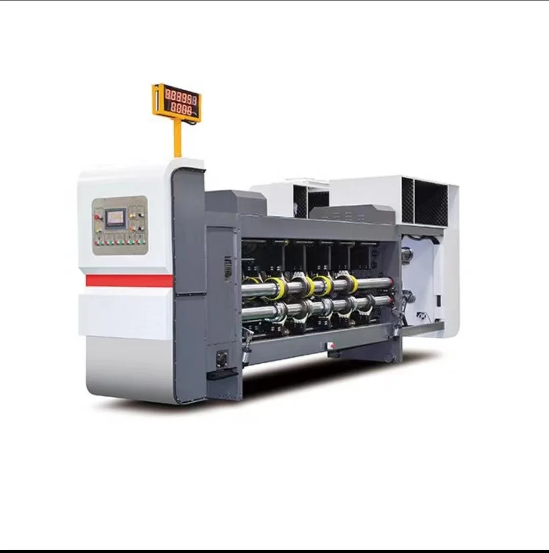 SELLING NOW Corrugated board printing slotter carton box process line multi color printing machine