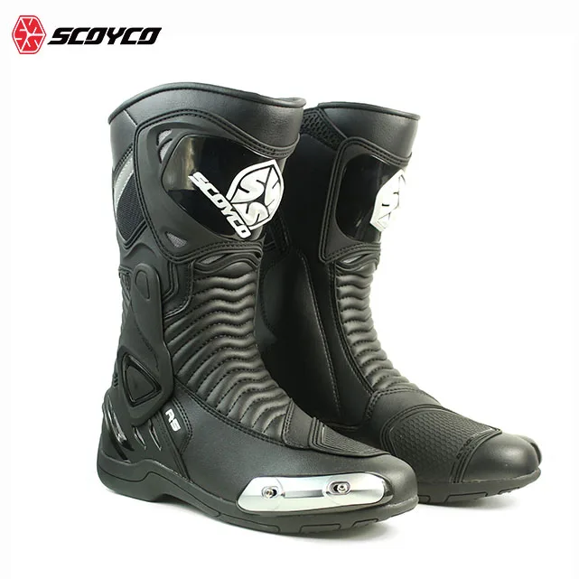 Motorcycle Boots Men Moto Riding Motocross Off-Road Motorbike Shoes Racing Leisure Riding Wholesale Custom Design
