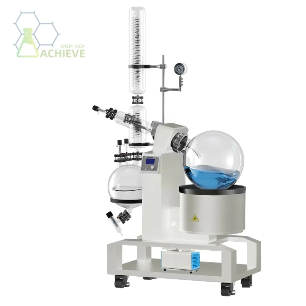 Technology Support Rotary Evaporator with Chiller and Vacuum Pump