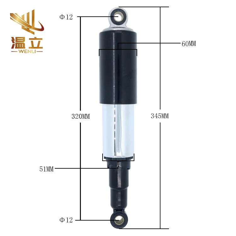 The Fine Quality Durable Spring Motorcycle Parts Rear Shock Absorber