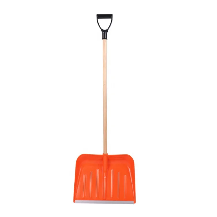 Hand operated plastic oem snow shovel snow pusher