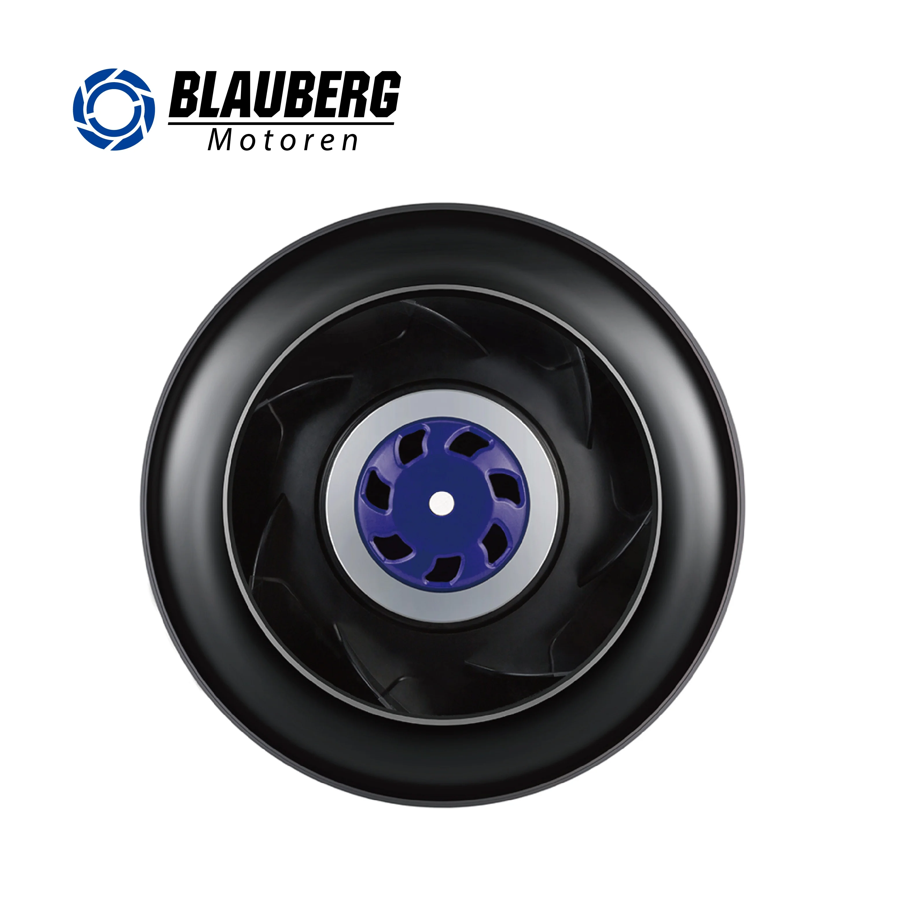 Blauberg 175 мм внешний роторный двигатель Пластиковые центробежные вентиляторы с изогнутыми обратными осями постоянного