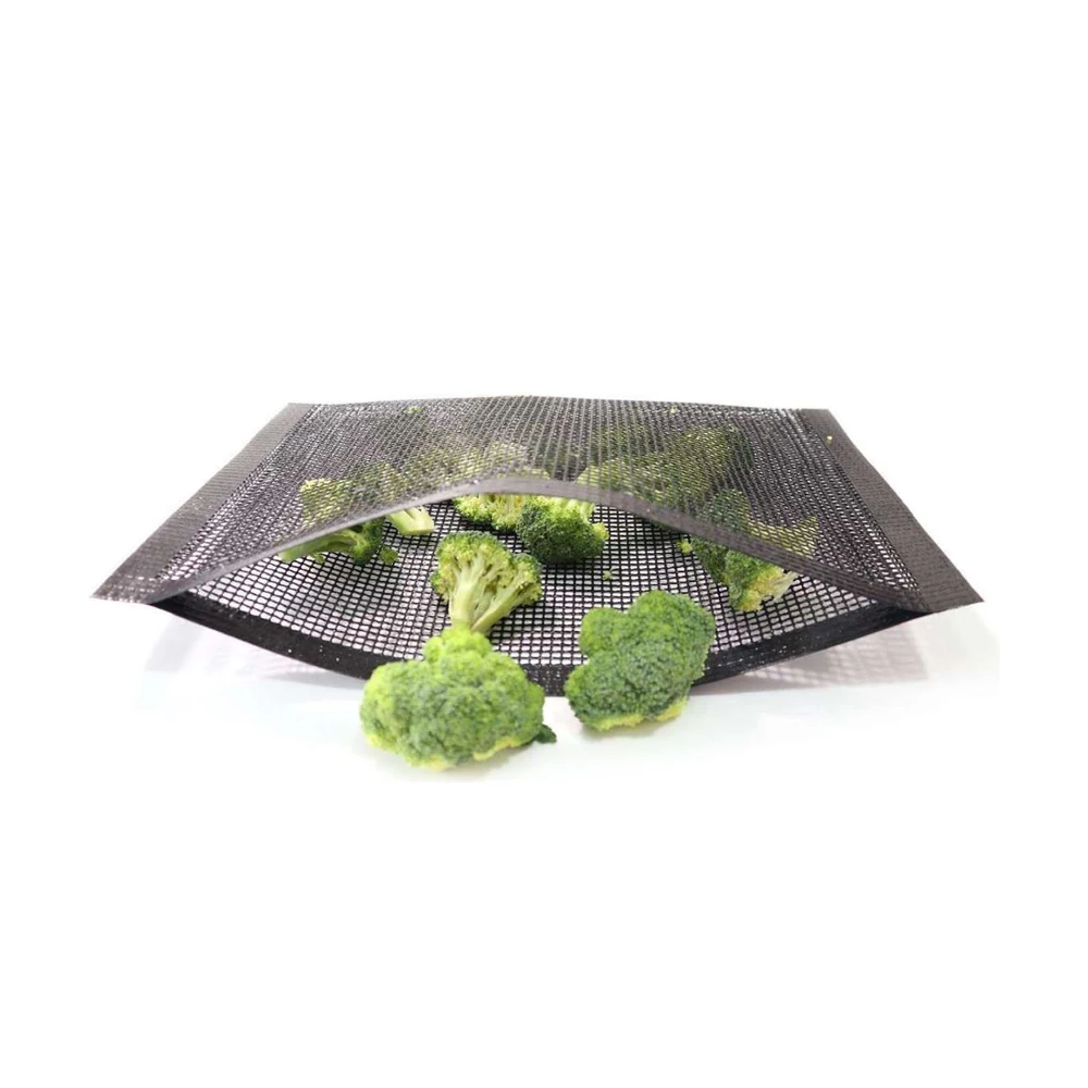 Best Seller Barbecue Accessories PTFE Mesh Bag Non stick Easy Clean BBQ Grill Mesh Bag