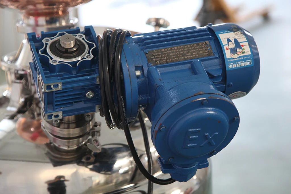 SS304 150L jacket bolier with still column agitator included