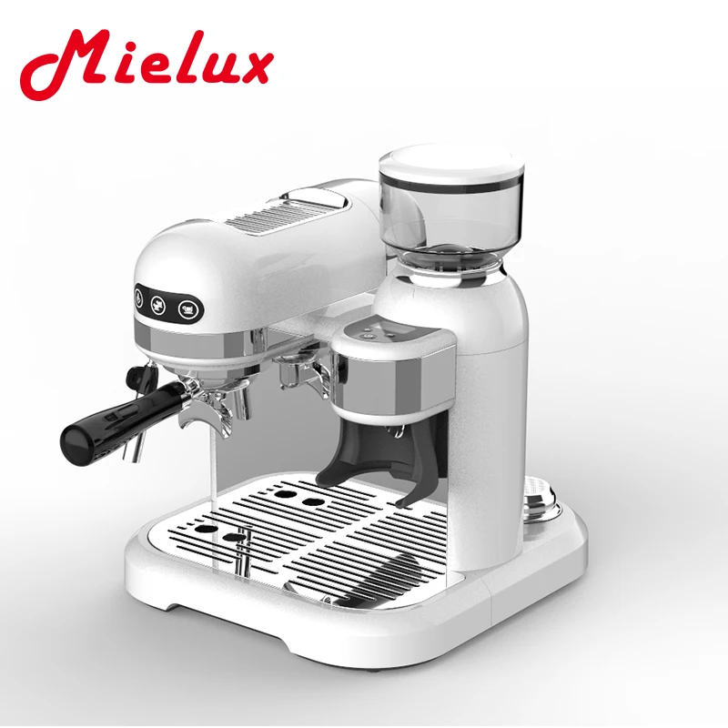 Hotel Commercial Best Expresso Cafetera Coffee Maker Coffee Machine Sepresso with Grinder China Espresso 2 in 1  Coffee  Machine