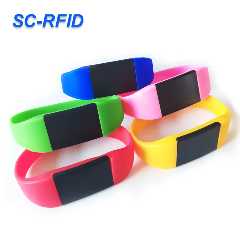125khz RFID Wristband EM4100/TK4100/T5577 Waterproof Bracelet Silicone Wristband For Sport