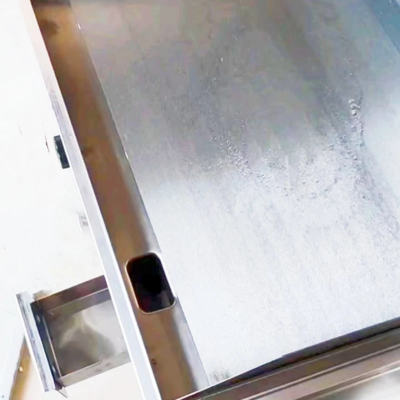 Shopping mall restaurant dedicated electric grill with automatic lifting fryer and steak pan