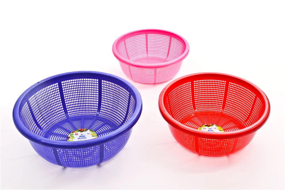 Guaranteed Supplier High Quality PP Plastic Round Filter Basket Non Broken Round Sieve Good Raw Material Safety and Non-Toxic