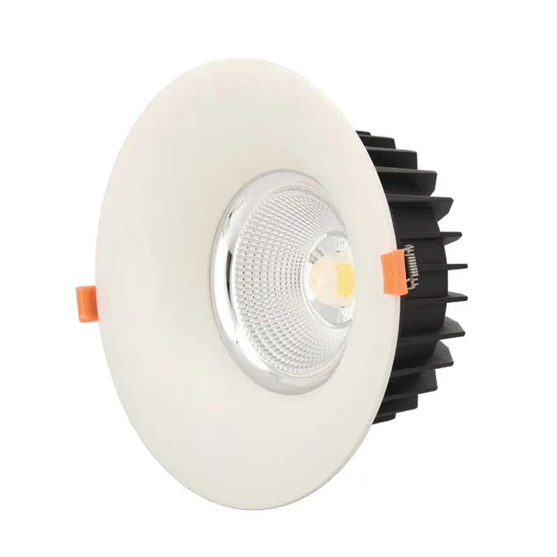 
High power deep anti-glare 30w led downlights cutout 180mm 60 degree LED COB Down light 