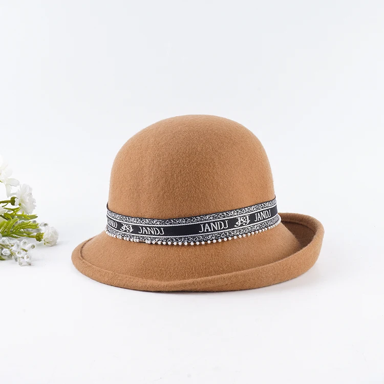 Wholesale Upturned Brim Women Cloche Hat