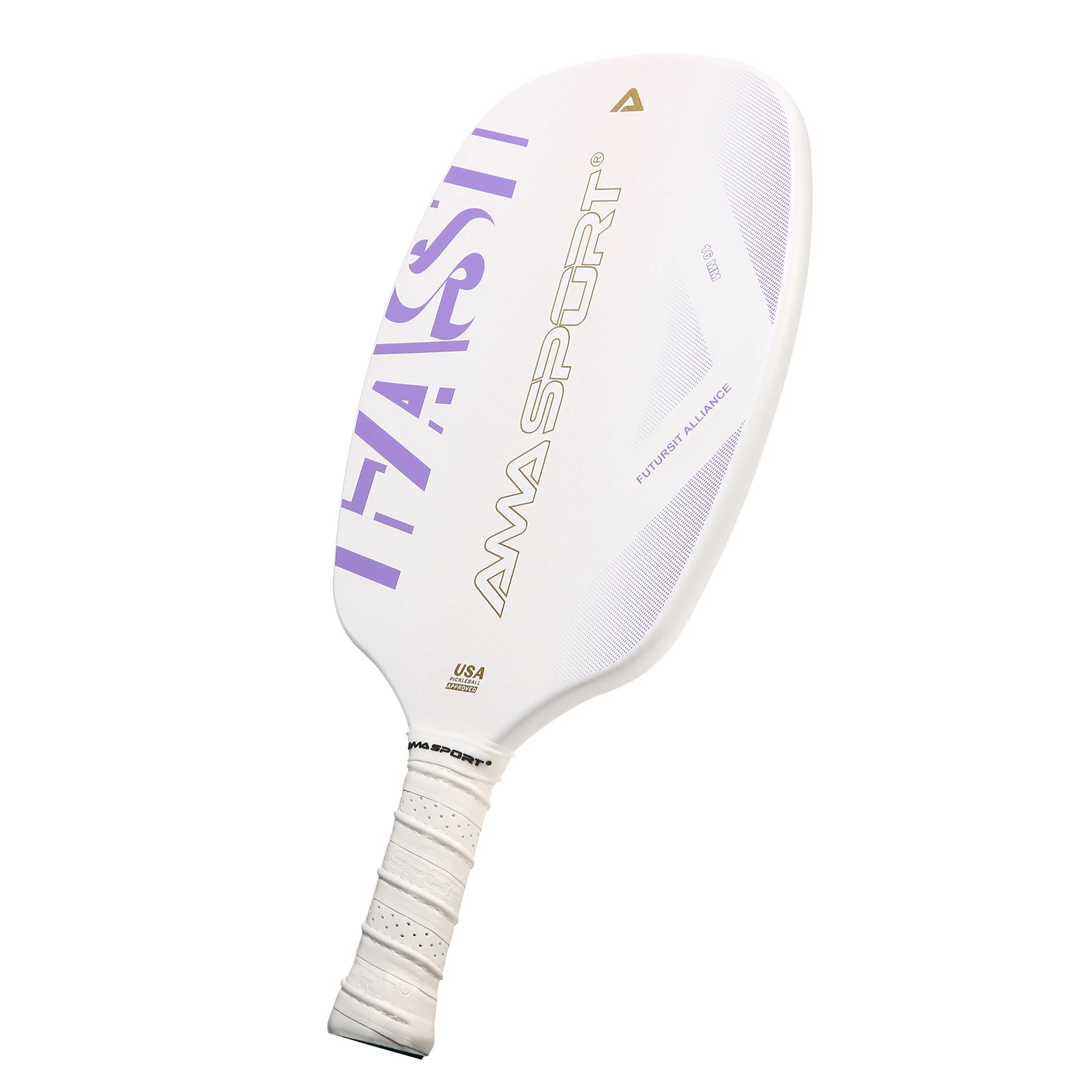 2024 New Arrival Large Sweet Spot Noise-Reducing Color-Changing Tech Custom Carbon Fiber PPG Thermoform Pickleball Paddle