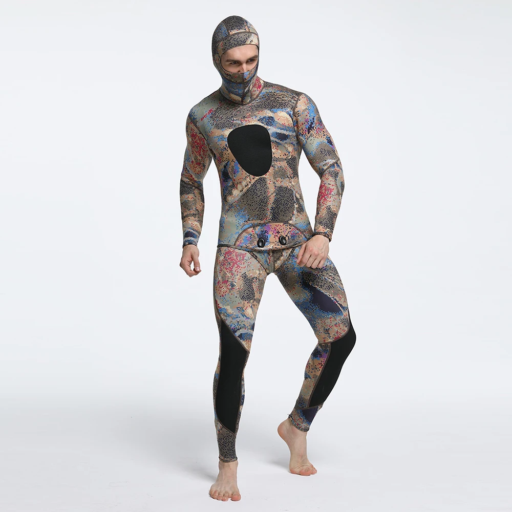 
Scuba Diving Suit Neopreno Suit Commercial Diving Wetsuits Spearfishing Traje De Buceo Man Neoprene 