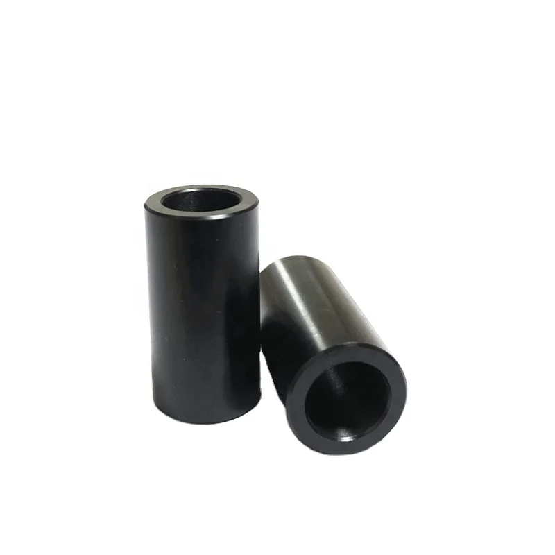 Custom CNC Turning Precise Black Plastic POM ABS Nylon Sleeve Bushings