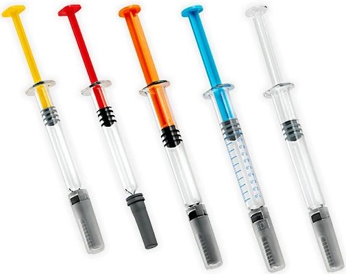 empty beauty glass syringes with needles for cosmetic 1ml 3ml