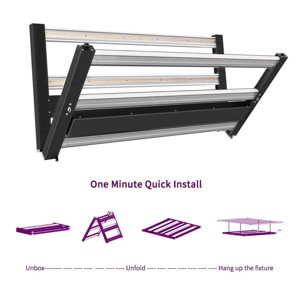 Lusgrow USA Stock ETL с 720 watt Samsung полный спектр LED для Veg и Flower 720 w комнатный завод LED Grow Lights