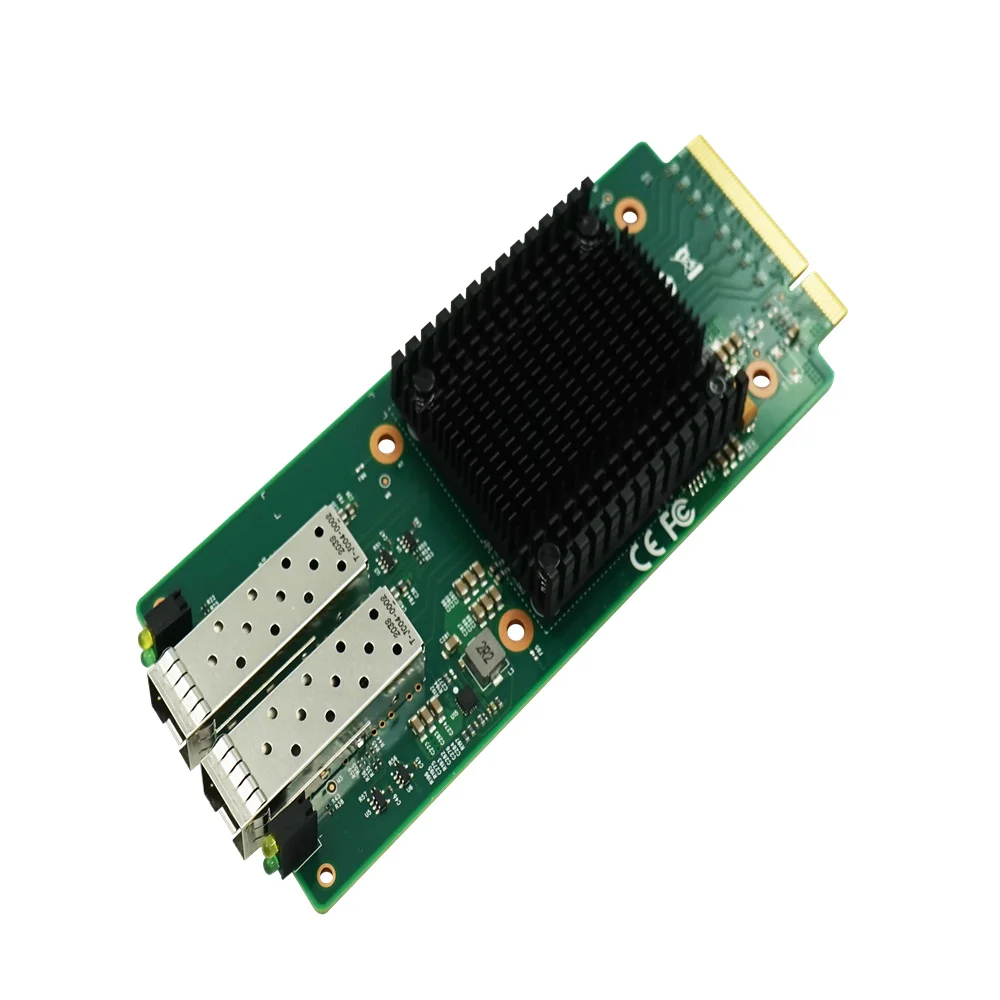 LR-LINK PCle x8 двухпортовый 10G SFP + мезонинный сетевой модуль Ethernet LREM5991PF-2SFP на базе микросхемы Intel 82599