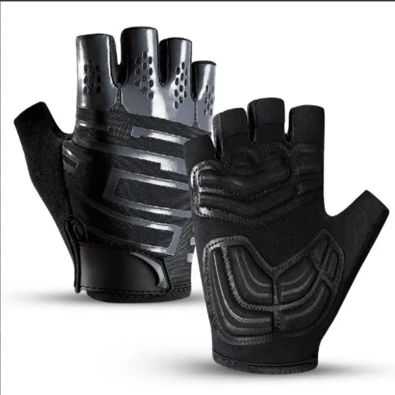 2024 XD outdoor sports fitness cycling half-finger gloves Cycling short finger breathable gloves cross-border new cycling gloves