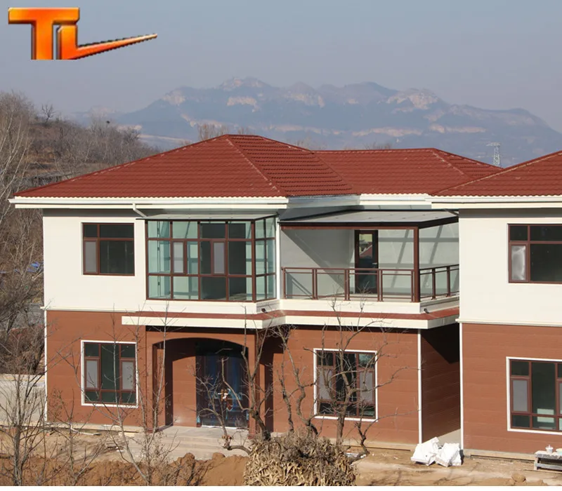 Good design light gauge steel frame prefabricated houses and villas