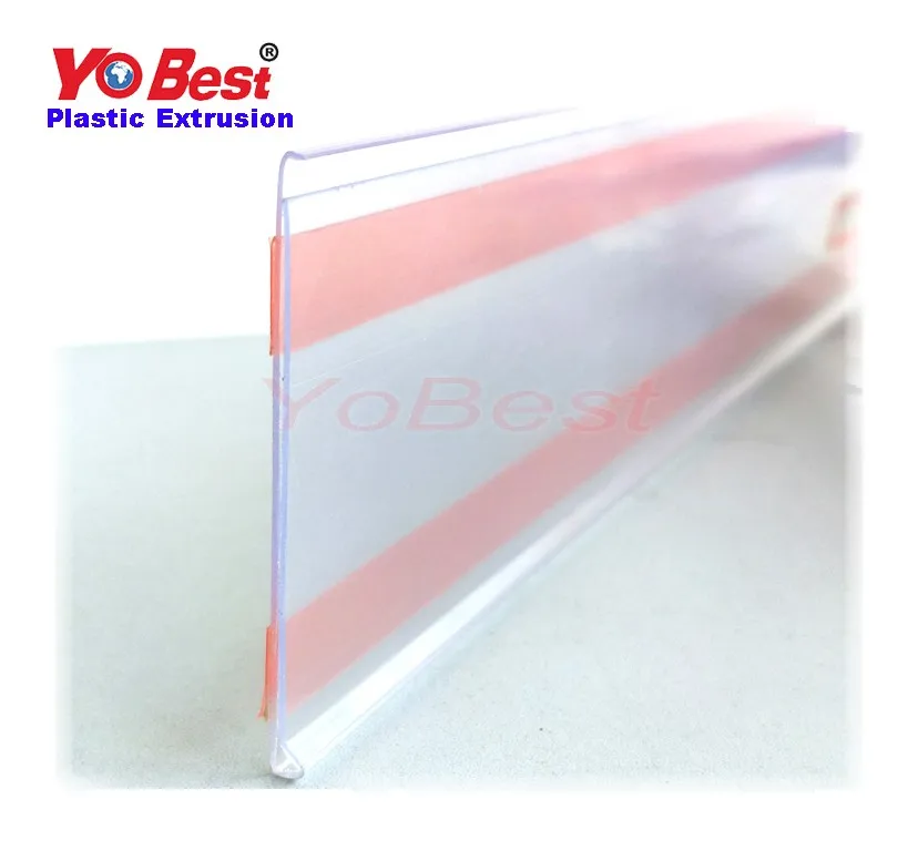 Лидер продаж 2021, новый продукт, пластиковый держатель для этикеток из ПВХ для передачи данных, держатель для этикеток на полку, держатель для ценников