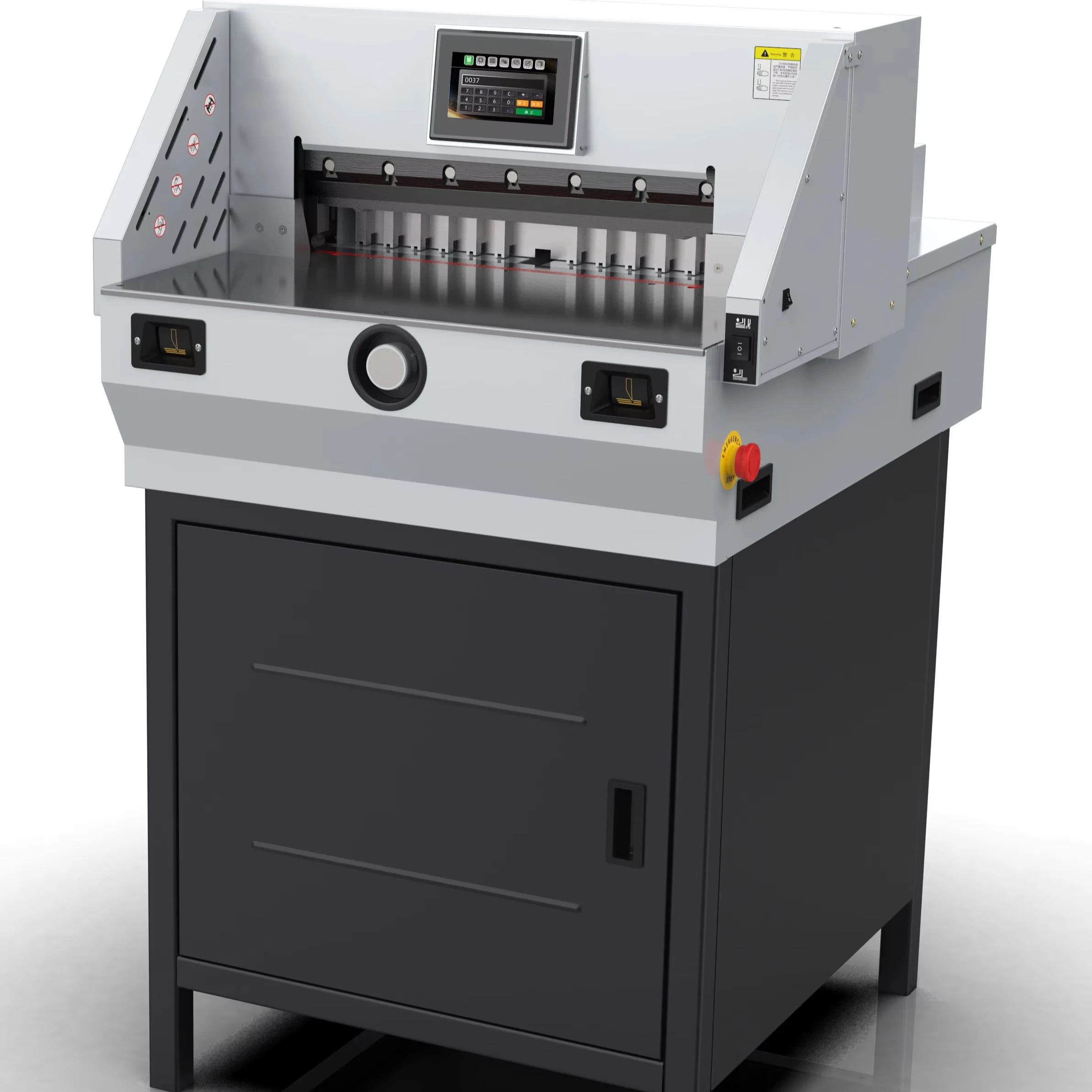 E490T Factory price electric table top guillotine paper cutter paper automatic cutter cutting machine