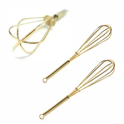 Kitchen tools 4 5 7 9 Inches mini wire whisk for gold