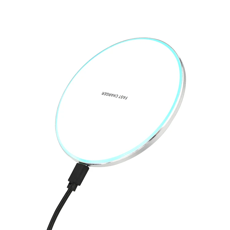 10W 15W Fast USB Type C Mirco USB Port Desktop Quick Charging Universal Compatibility Wireless Charger