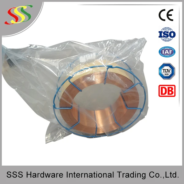 Welding Wires  Materials Coated  ER70S 6 COPPER Customized Steel