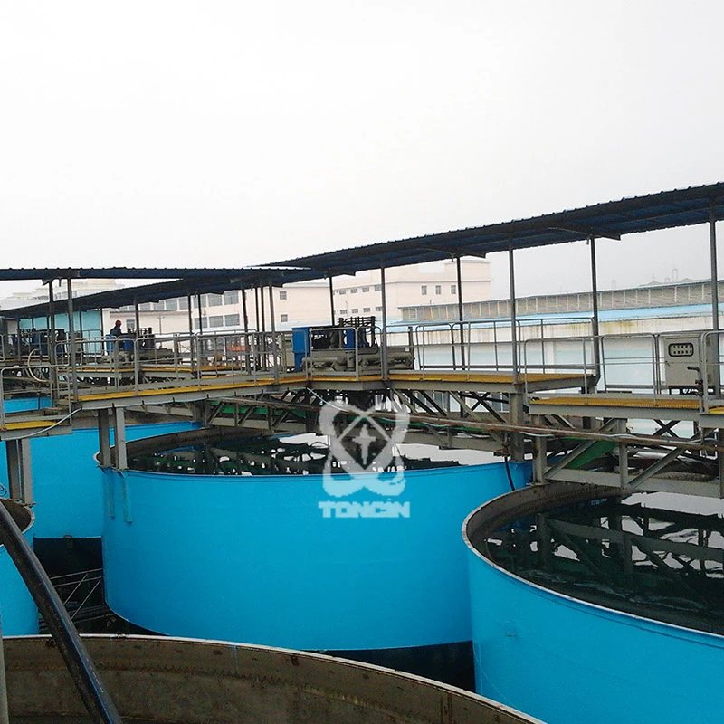 Automatic mining tailing concentrate processing slurry sewage sludge dewatering  high efficiency rate thickener machine price