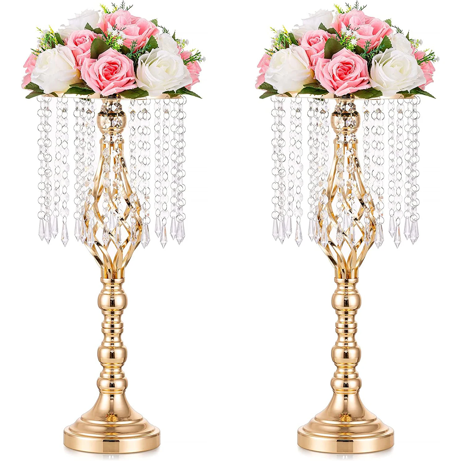 Wedding Table Decorations Flower Vase Metal Flower Stand for Event Birthday Home