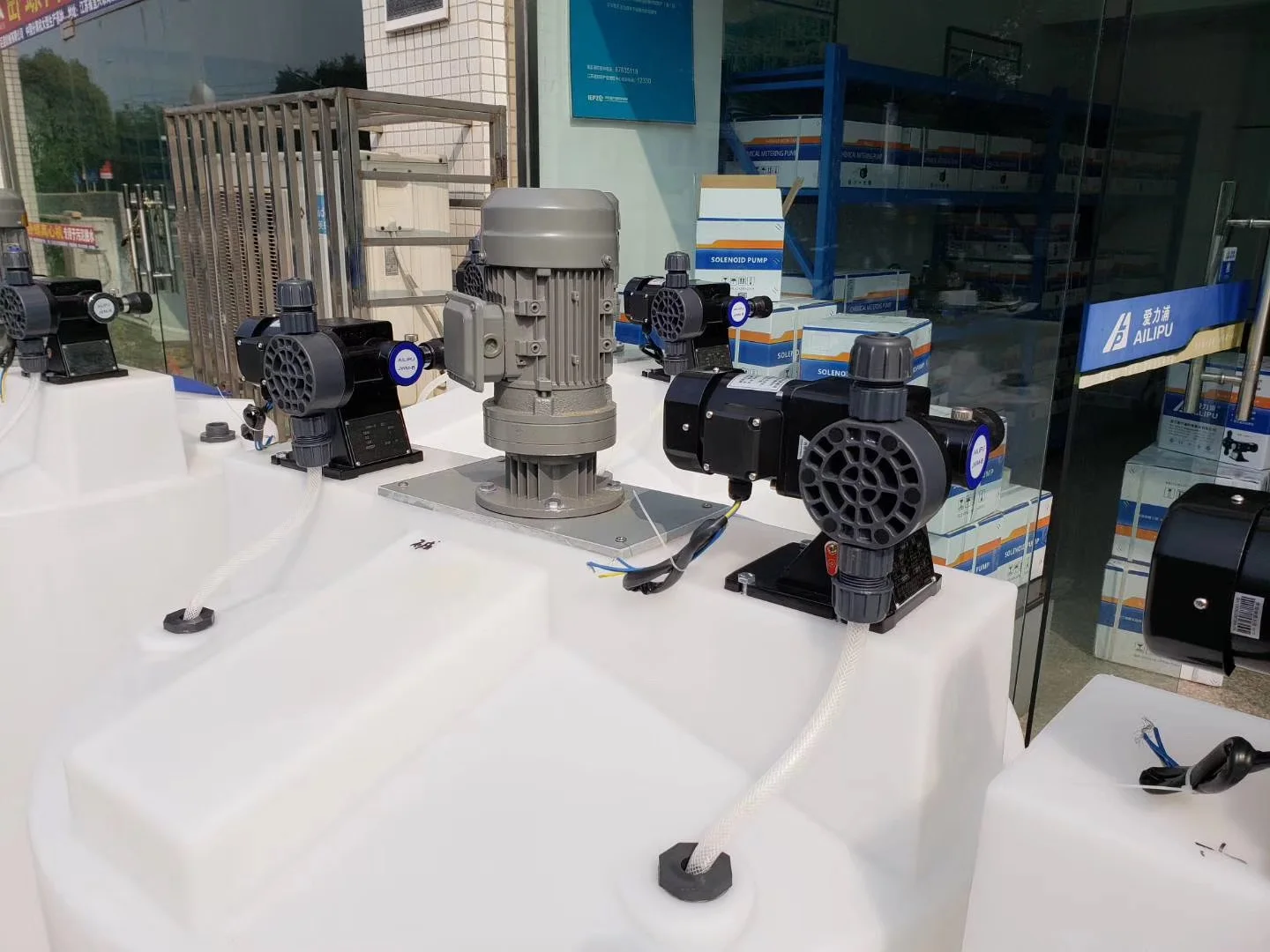 JWM-B Series Simple Operation Mechanical Diaphragm Metering Pumps for Water Treatment