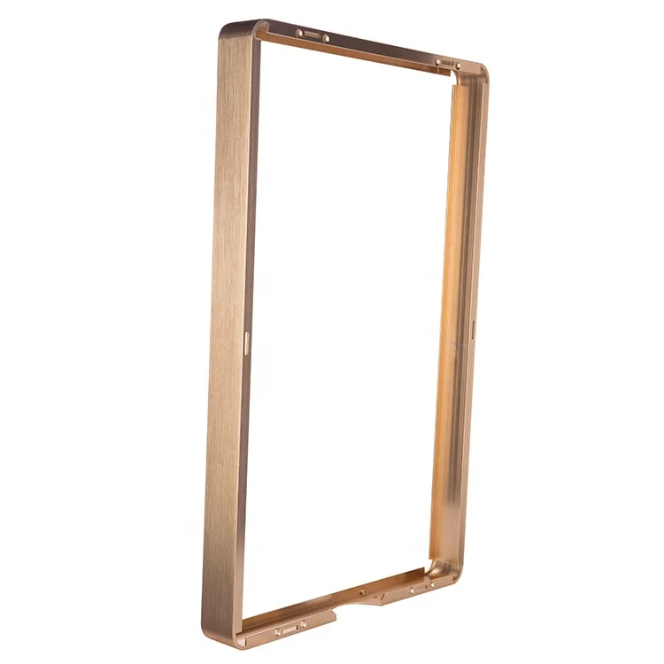 
new design products anodized aluminium profile frame for display 