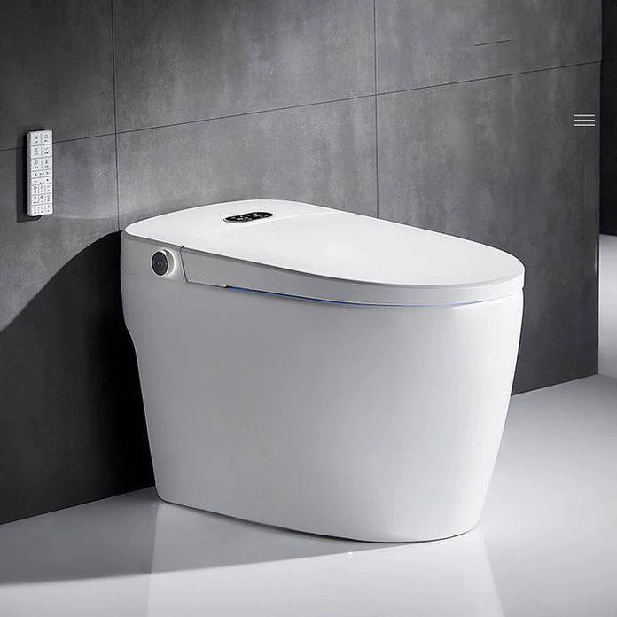 USA Local Stock Home Bathroom Wc Cheap Toilet Bowl Sanitary Electric Smart White Auto Toilet