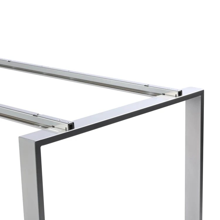 Modern furniture square tube steel furniture leg computer table frame metal frame office table for manager