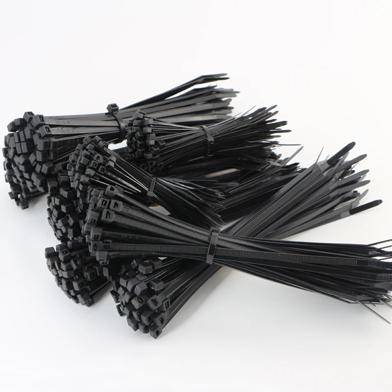 UL approved Factory Price 3.6*150mm Self-locking cable ties nylon 66 plastic zip ties wire tie wraps