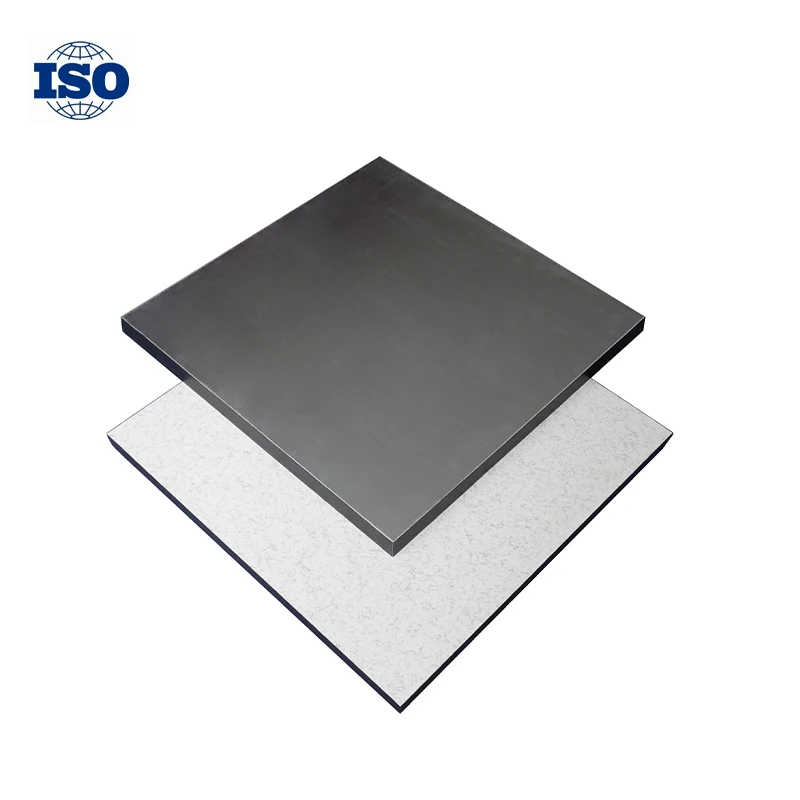 600*600*35mm Steel Floor Pedestal Encased Calcium Sulphate Anti-Static Raised Floor For Office Room