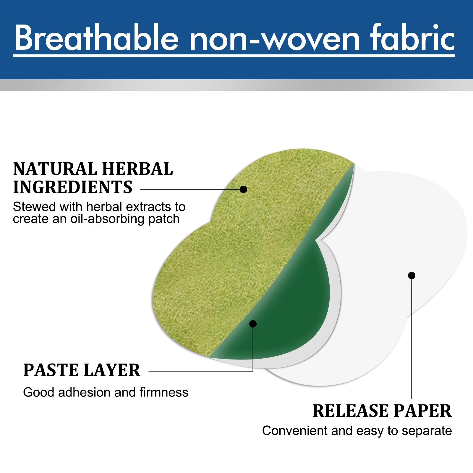 Chinese Natural Herbal Wormwood 5 Body Patches herbal Slimming Waist Belly Patch Navel Slim Patch For Weight Loss