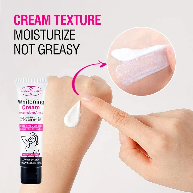 Hot Sale milk armpit whitening cream armpit fast whitening cream for Private Part